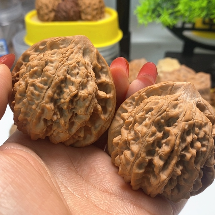 文玩核桃把件官帽