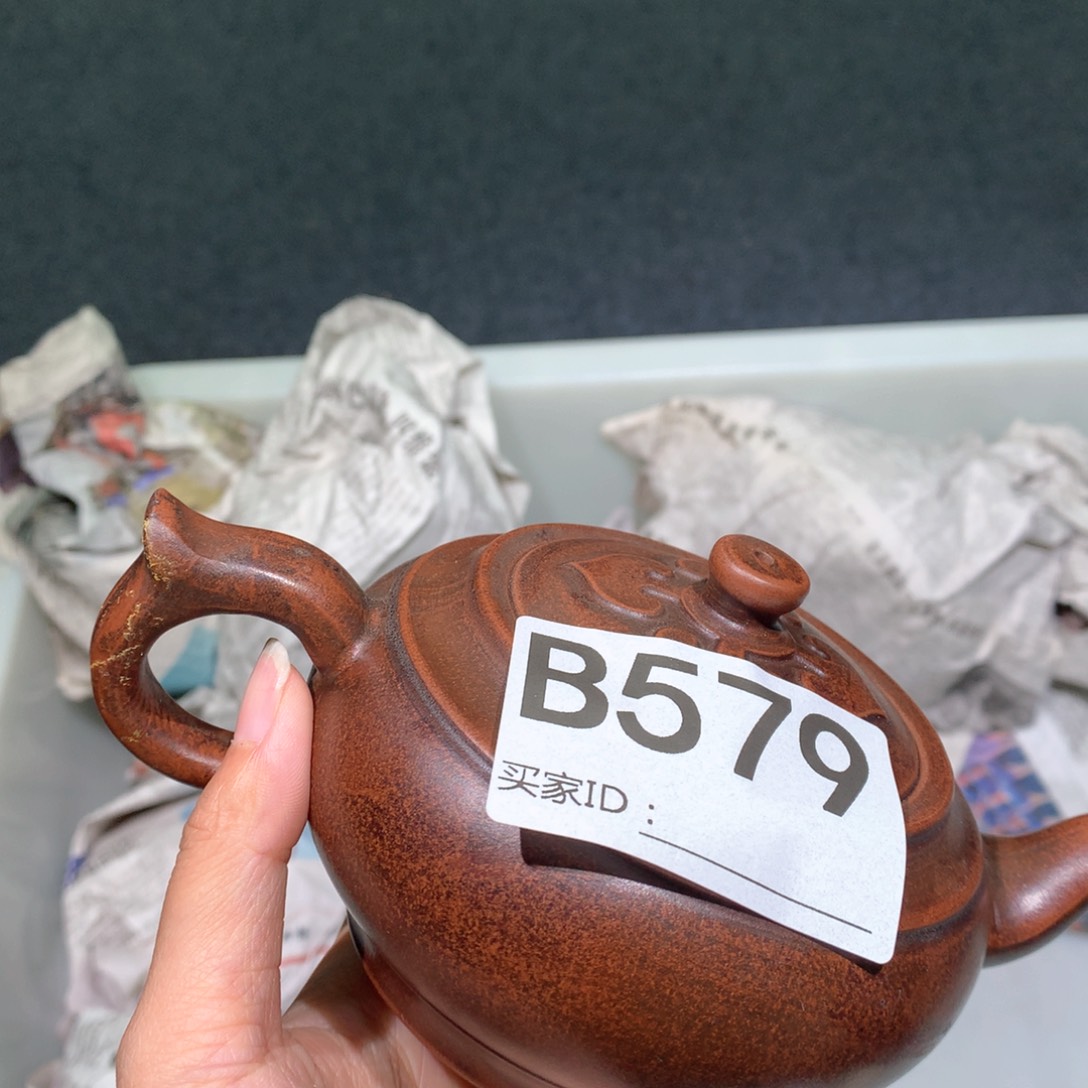 茶壶粗砂紫砂茶壶579
