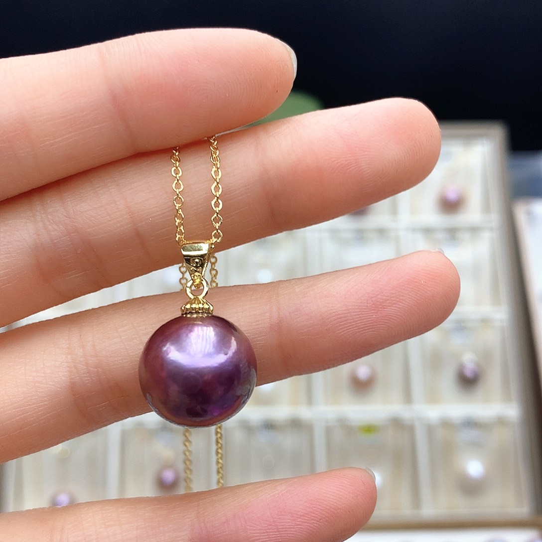 淡水珍珠颈饰合金