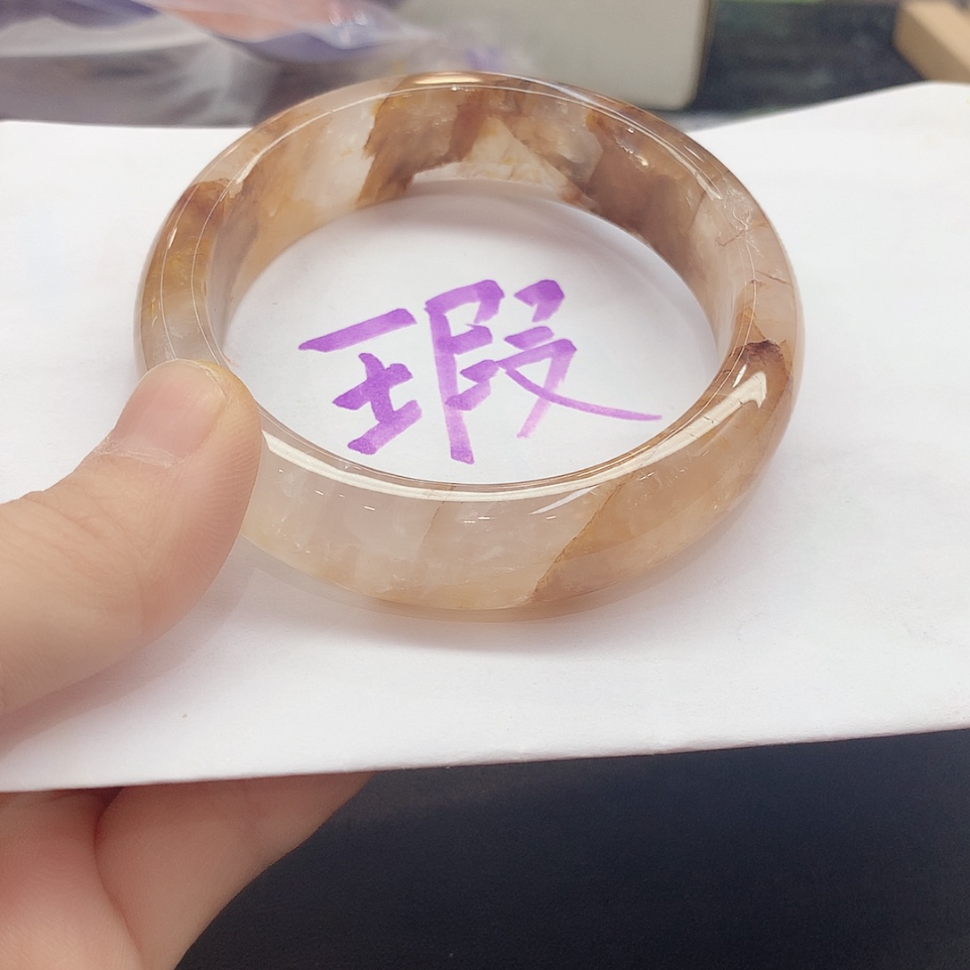 水晶手镯未镶嵌305（瑕疵5859