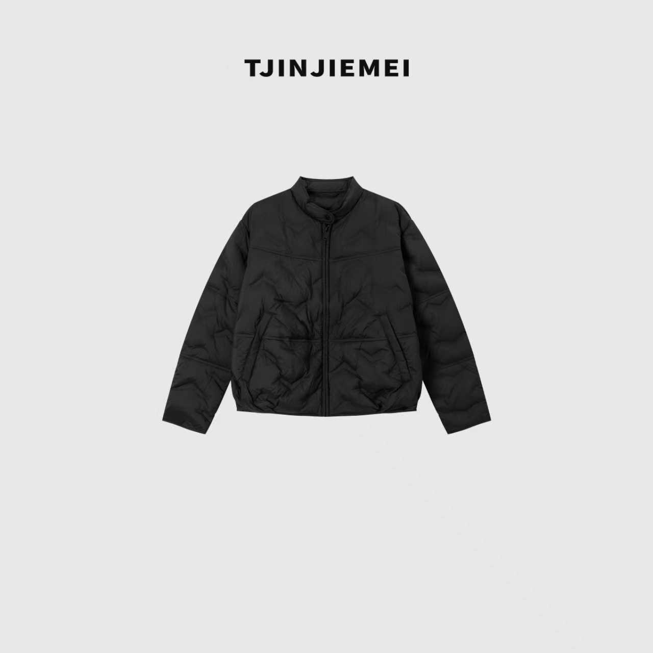 T井姐妹【零压】设计感轻薄压胶零束缚羽绒服YRF2510-8616