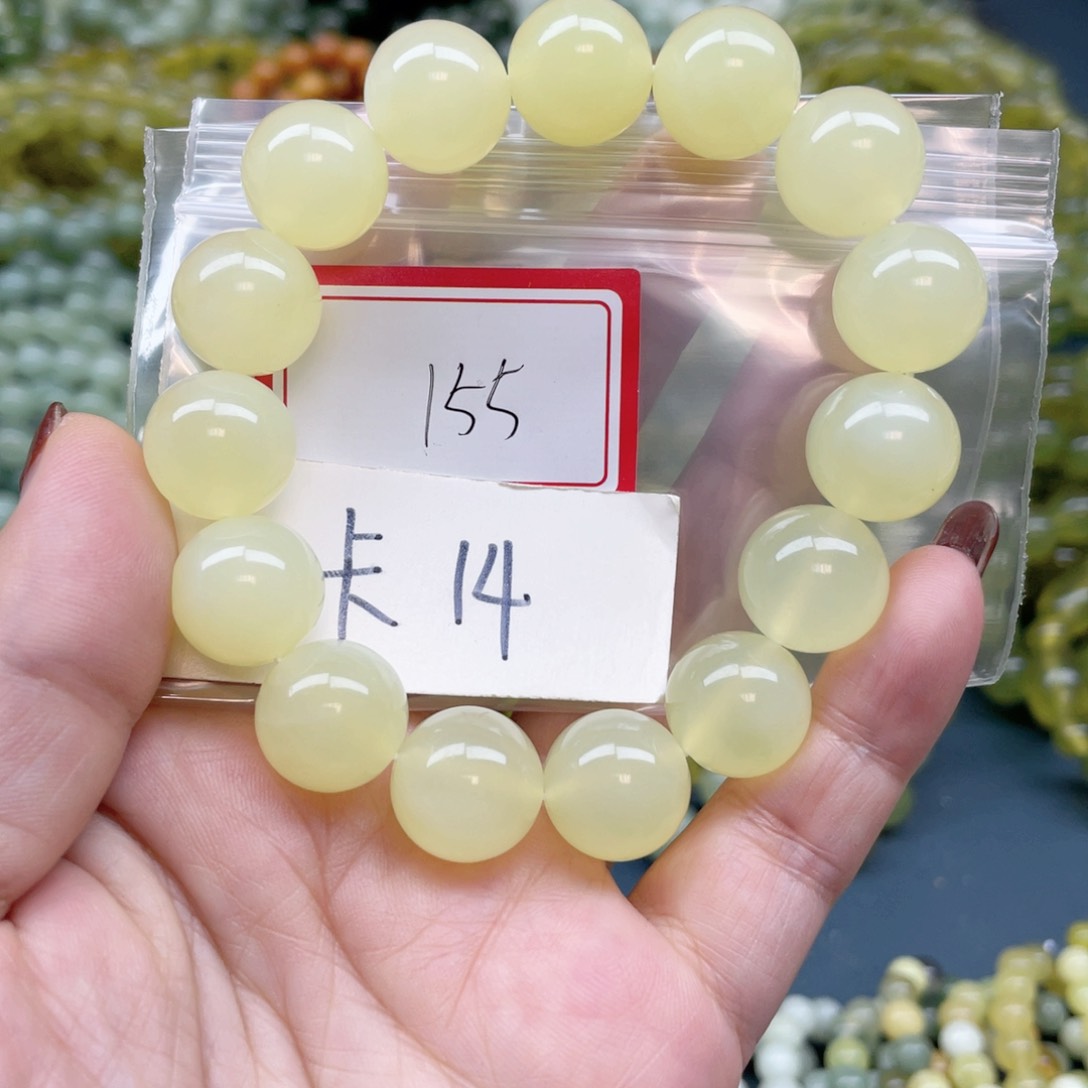 未镶嵌蛇纹石玉手串