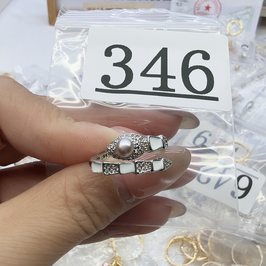 珠宝奇石合金淡水珍珠346