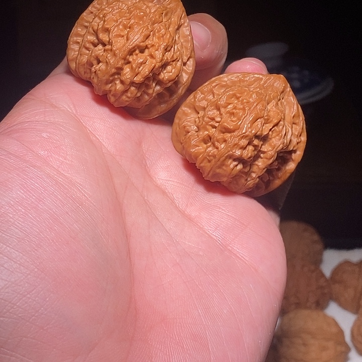 核桃手串/手链文玩核桃手把件火焰