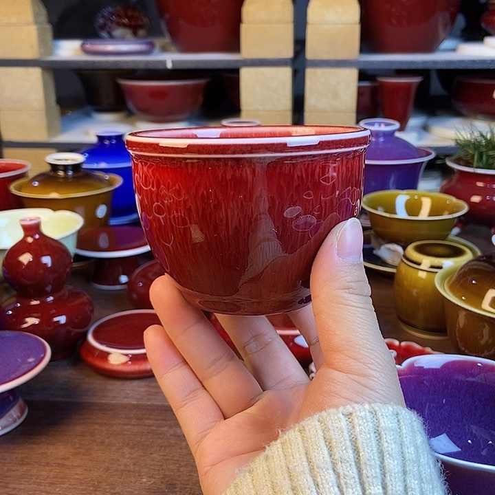 陶瓷景德镇名陶坊原矿郎红