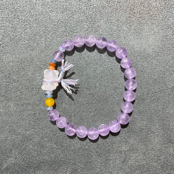 紫水晶手串8mm-4140