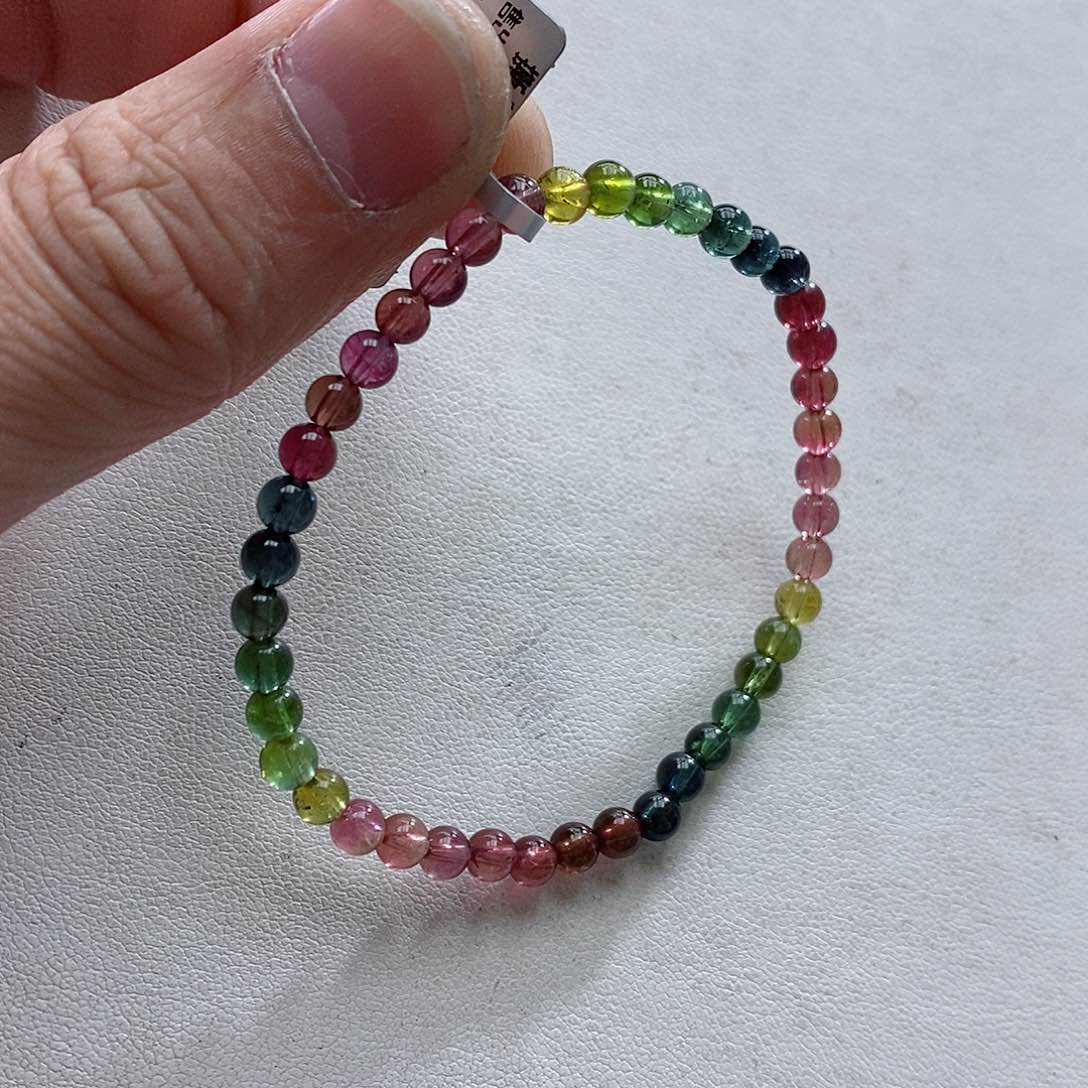 碧玺手链未镶嵌手链