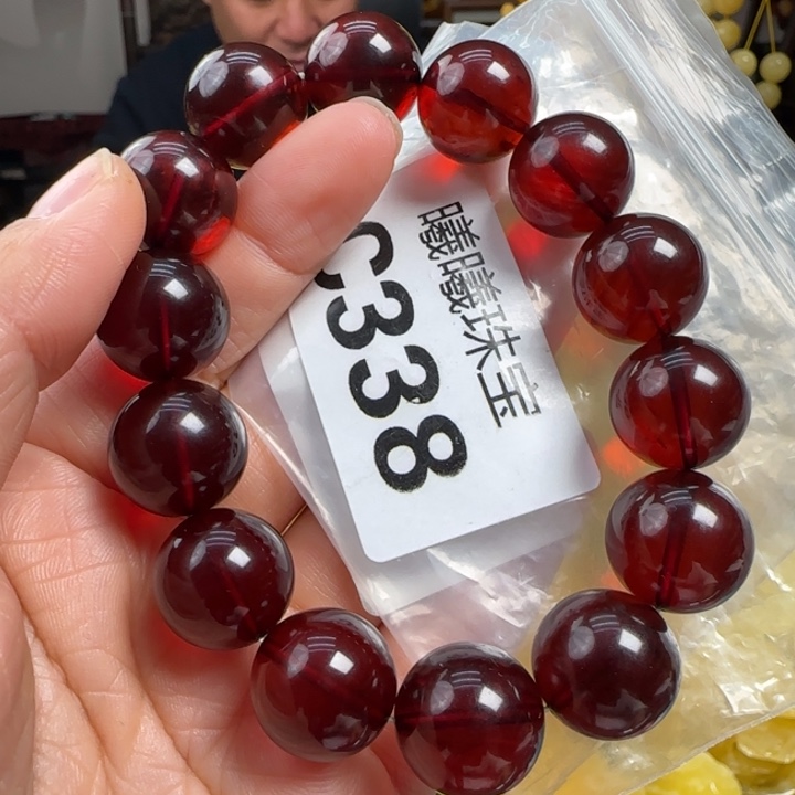 血珀珠宝奇石未镶嵌15