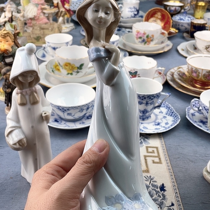 海外中古小房子盘子