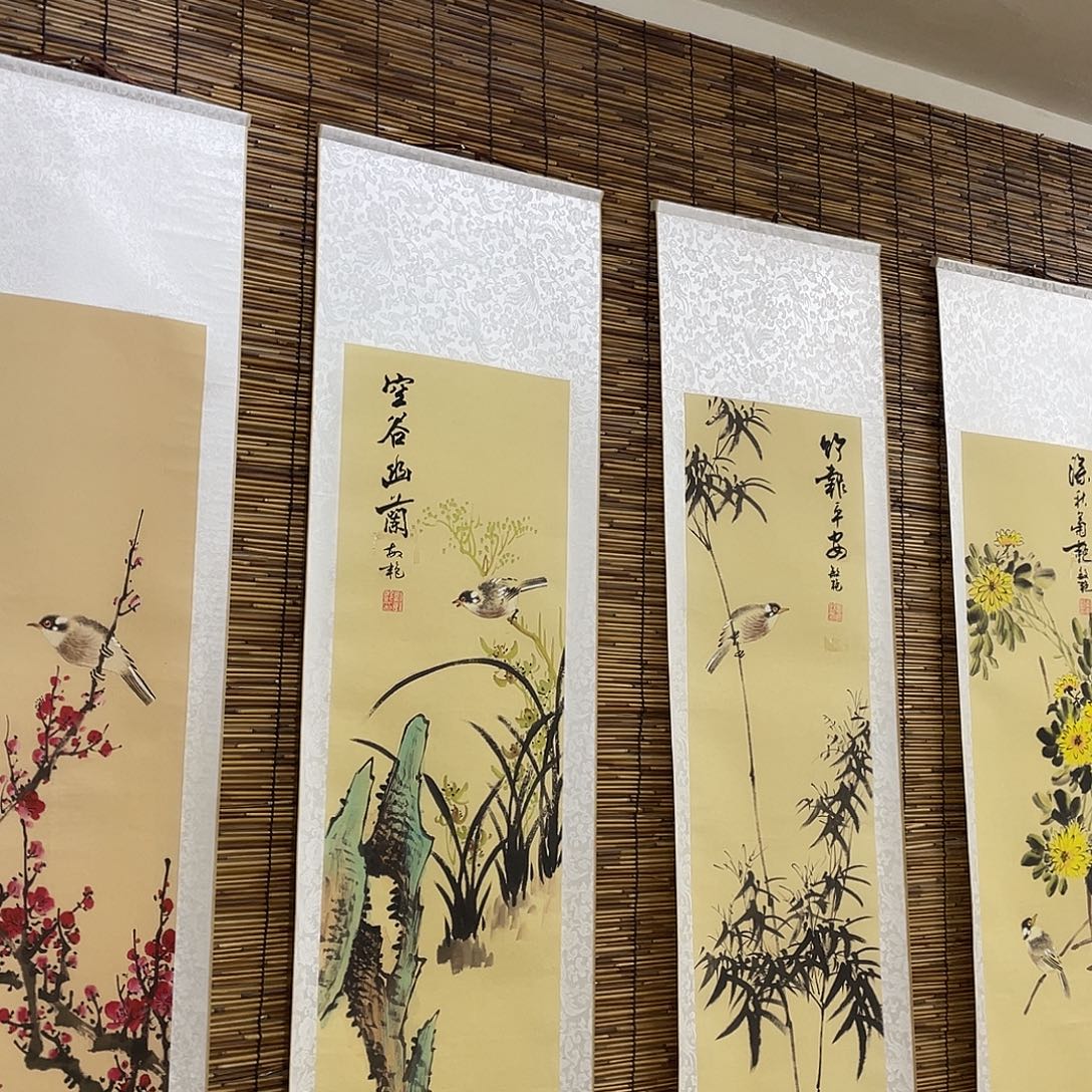 国画老师手笔手绘作品n