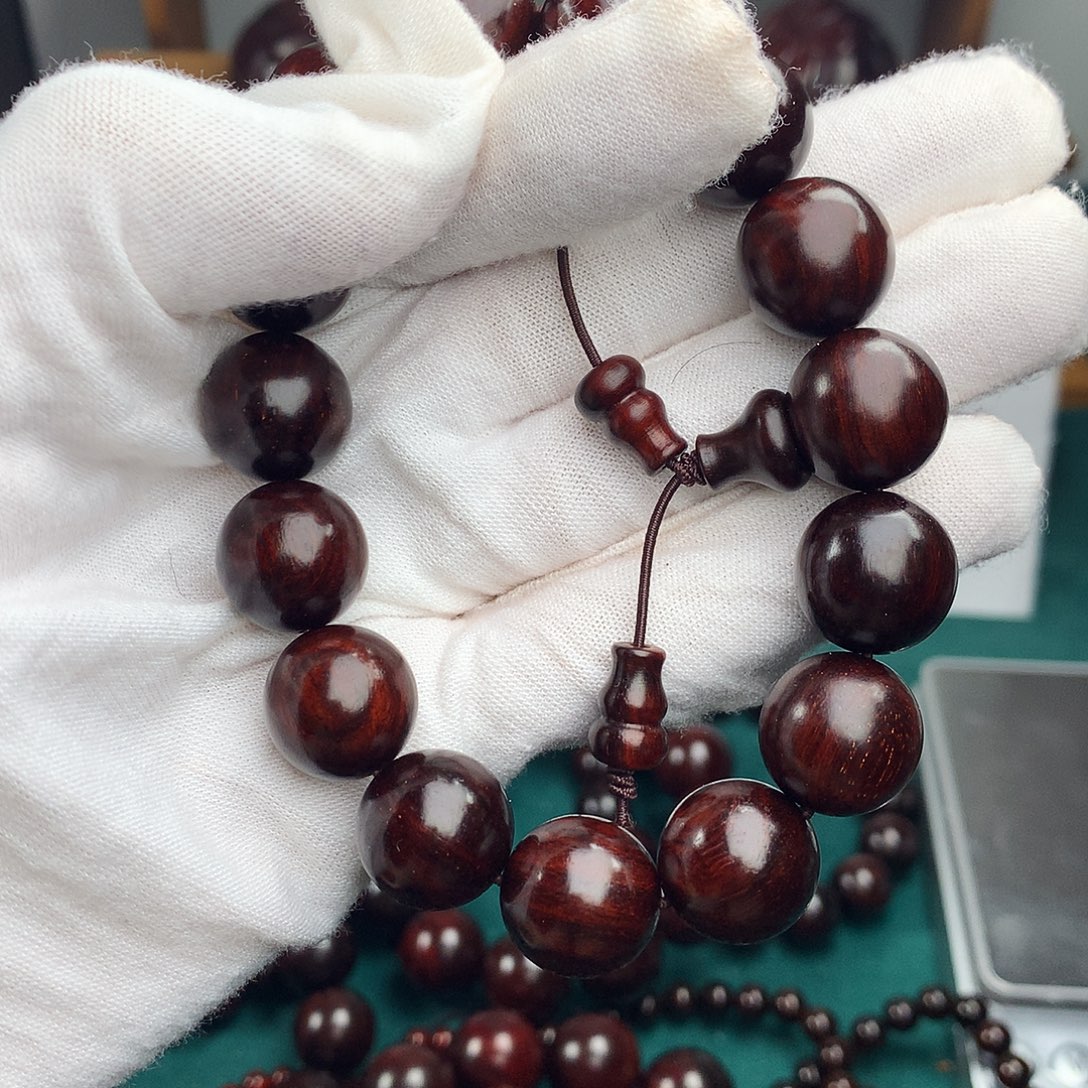 书***包檀香紫檀（小叶紫檀）手串/手链1.5