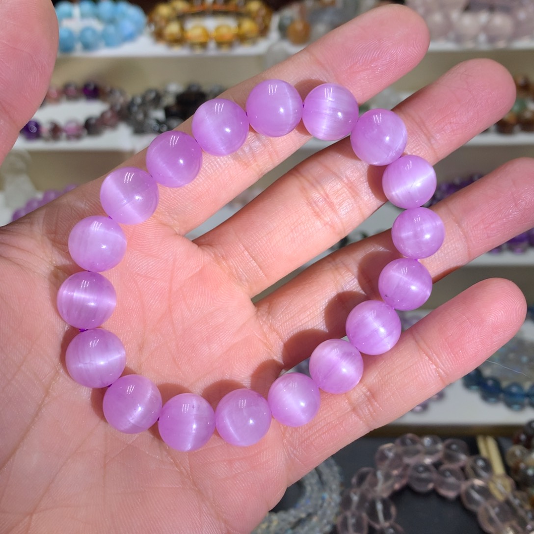 锂辉石手链未镶嵌