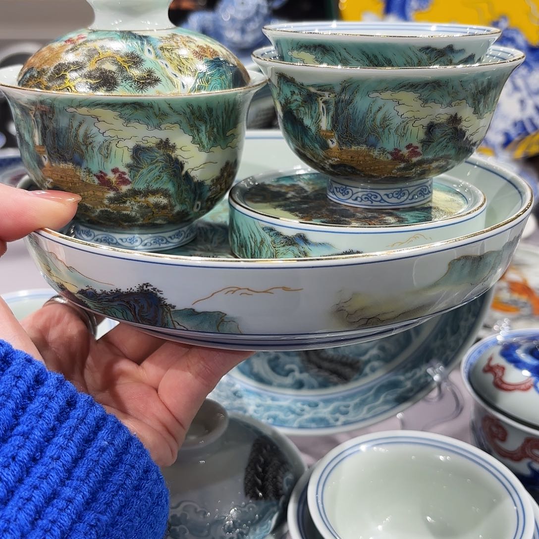 瓷片景德镇瓷器艺术