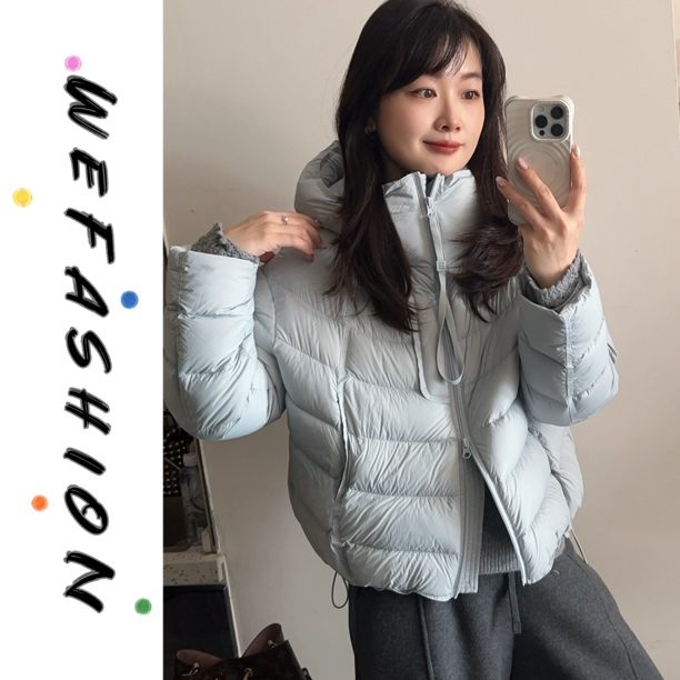 【WE】克重187~零重力排骨· 超百搭｜2025冬季新款连帽羽绒服