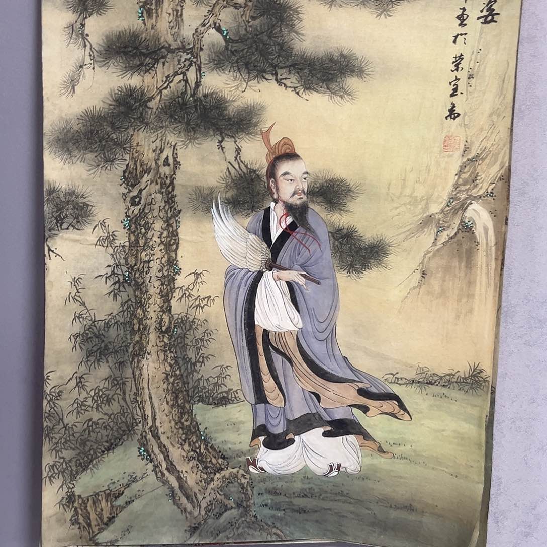 国画国画老师手绘作品