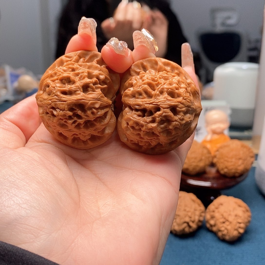 文玩核桃把件宫灯44