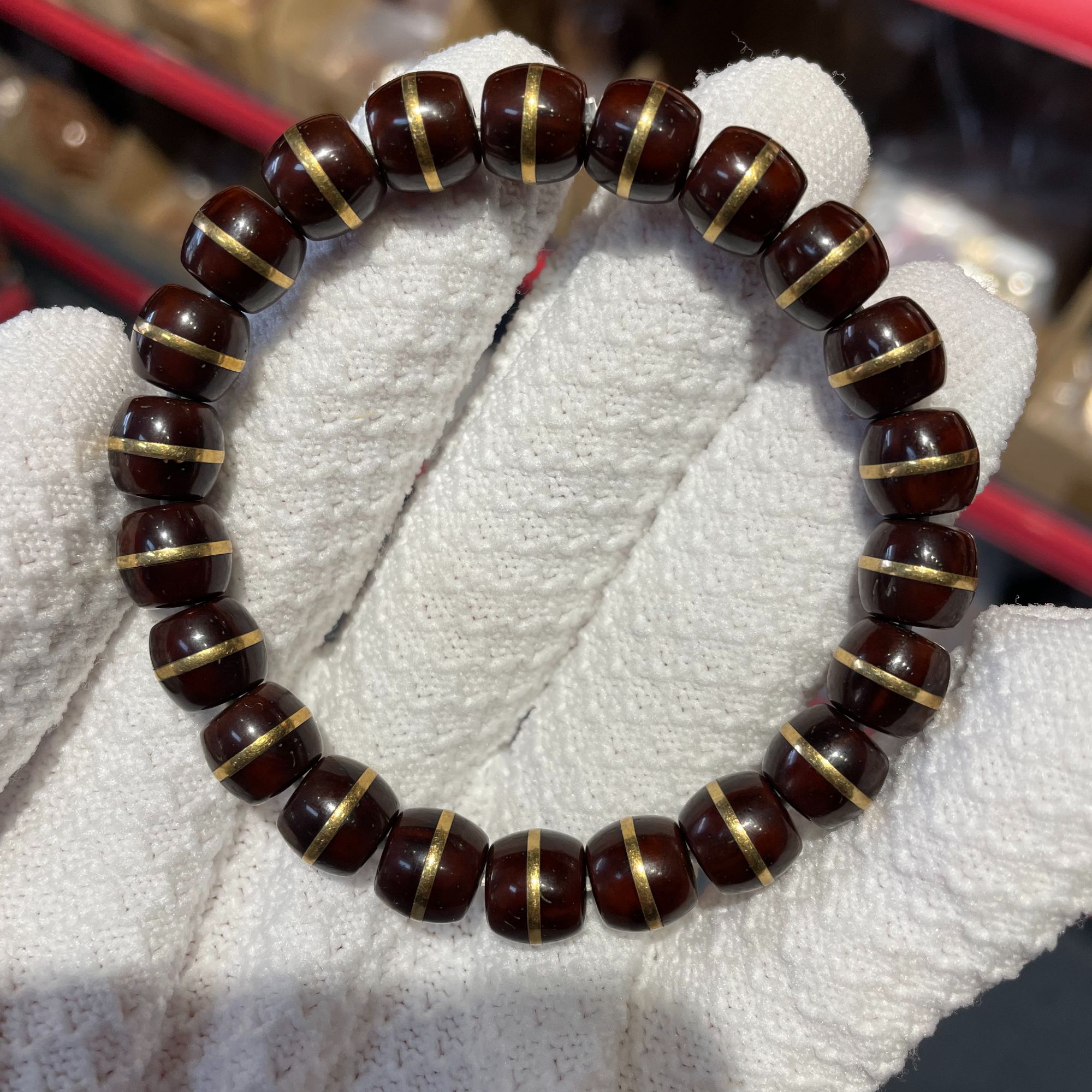 徐胖文玩实心鼠镶嵌腰带直切鼠【工作室】