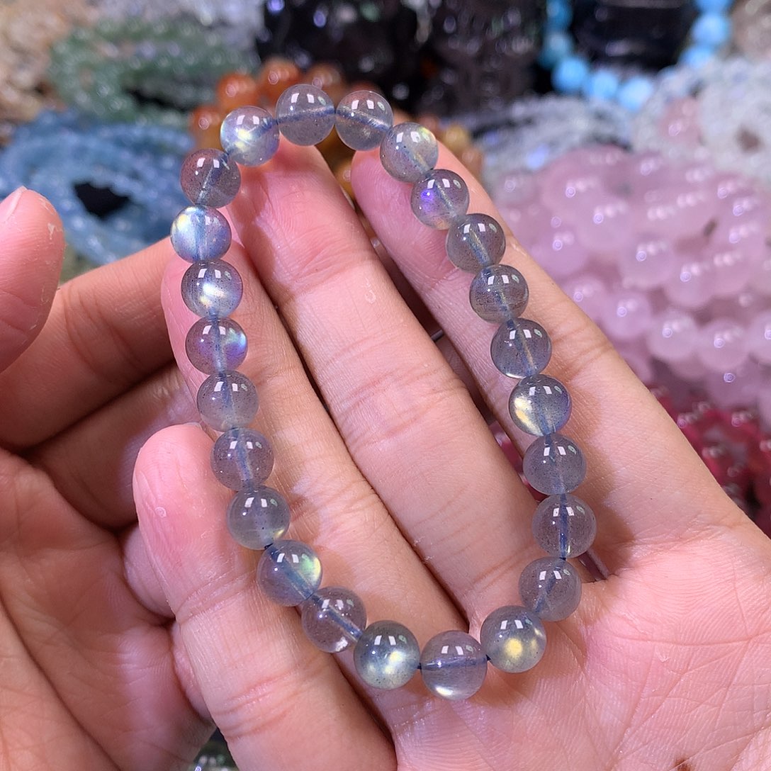 水晶手链未镶嵌天然