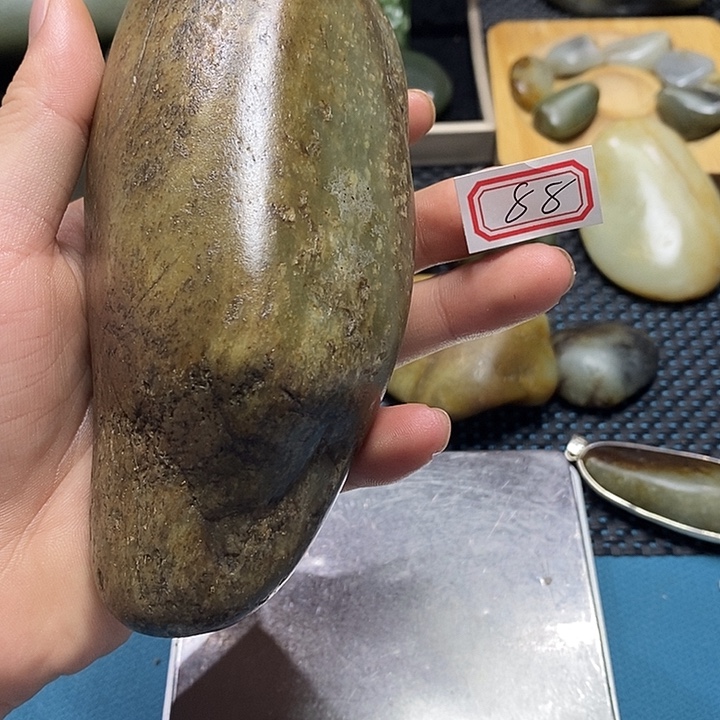 和田玉未镶嵌挂件88