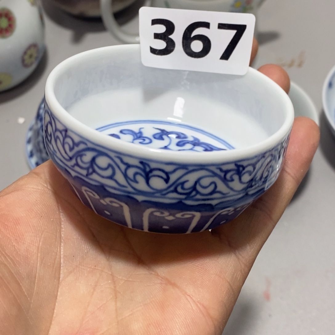 青花陶瓷手绘景德镇陶瓷