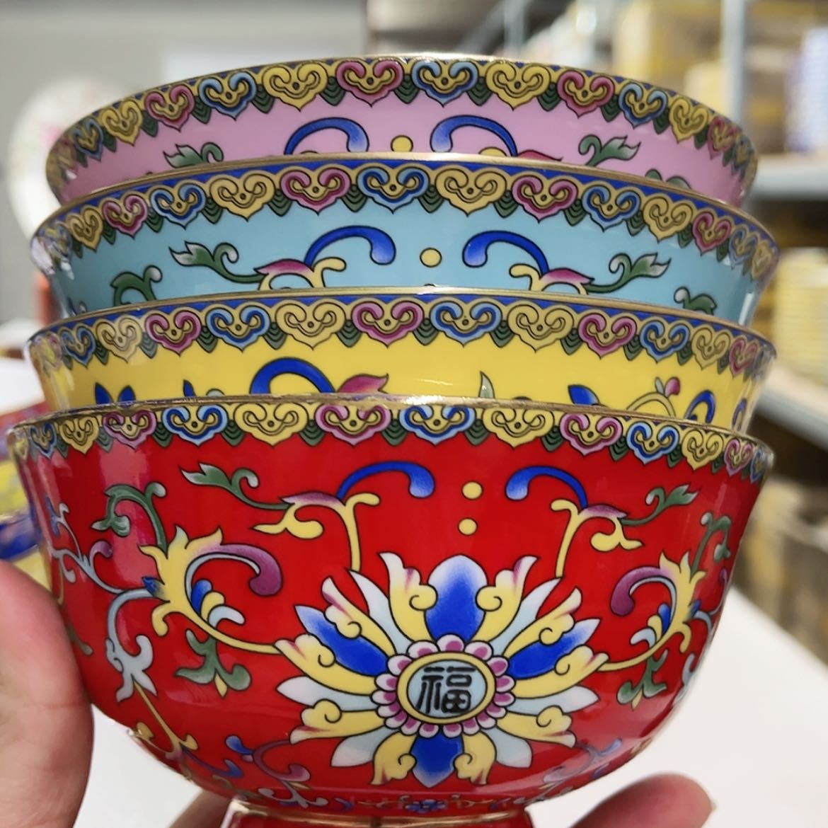 【闪购商品】骨瓷5寸4个…………………………