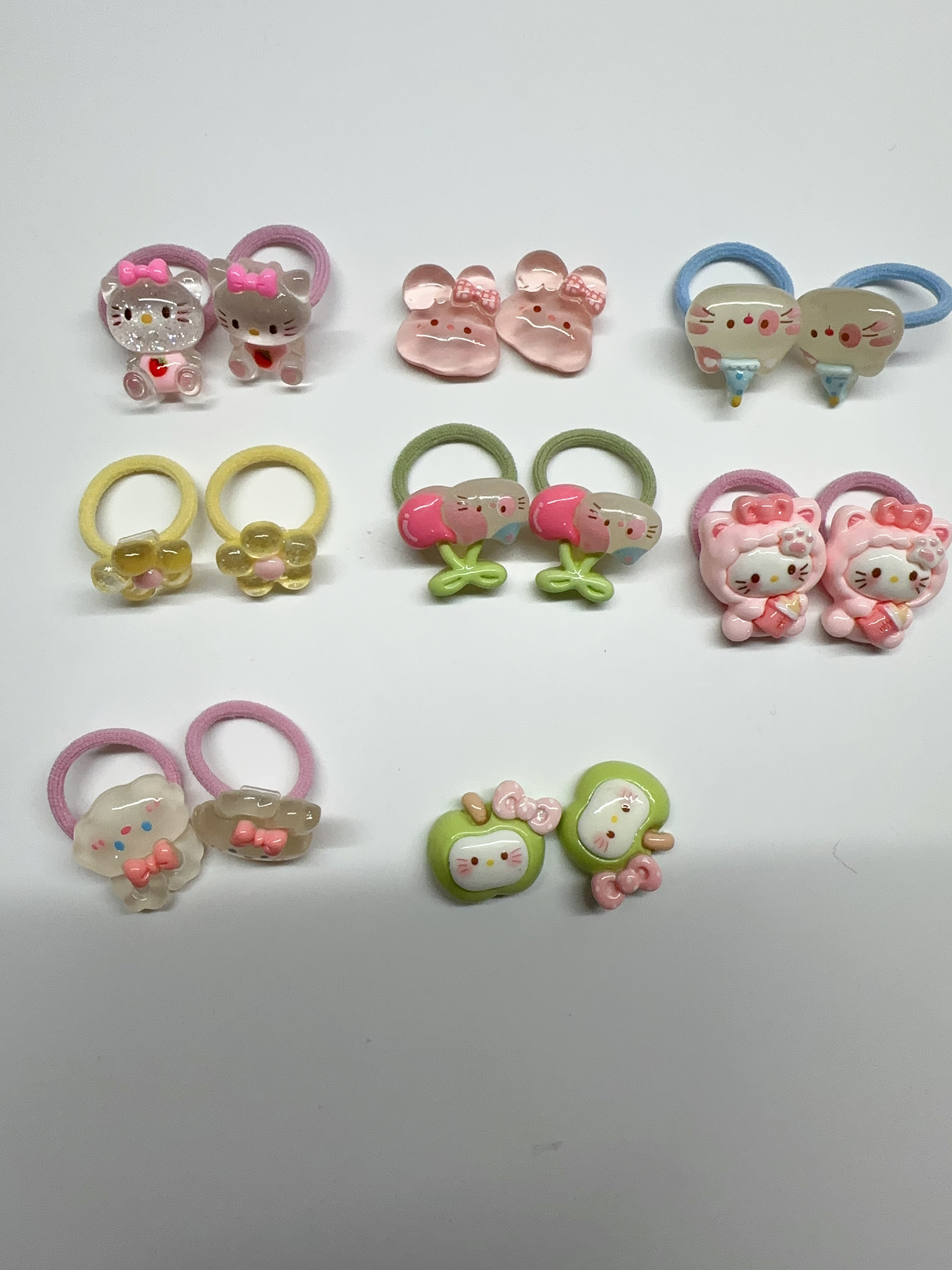 直播间选款18飞宝宝发夹头绳女童可爱卡通