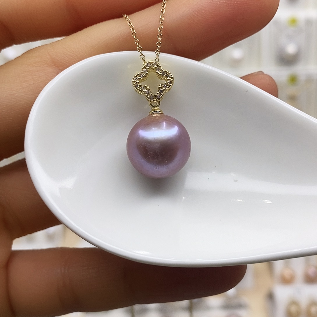 淡水珍珠颈饰合金