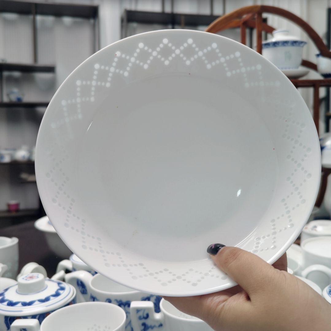 陶瓷星耀8寸深盘两只装