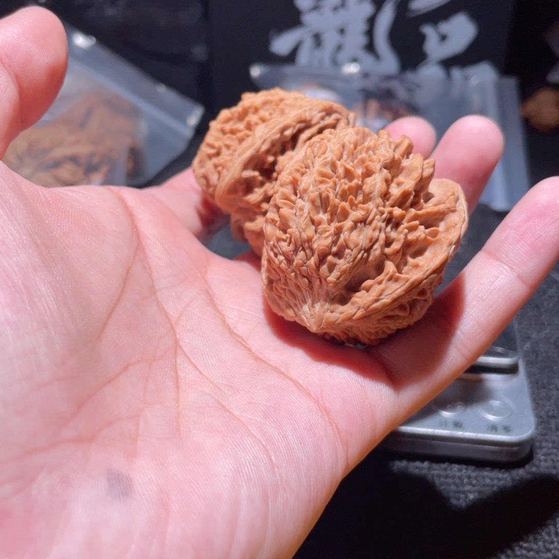 桃核把件胖*43+全品老树满天星