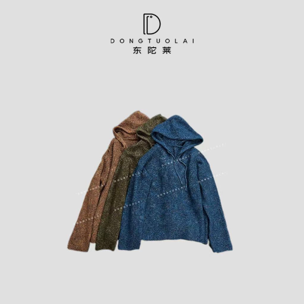 《小松茶》宽松型厚款常规女中长款山羊绒衫韩版时尚休闲女士毛衣