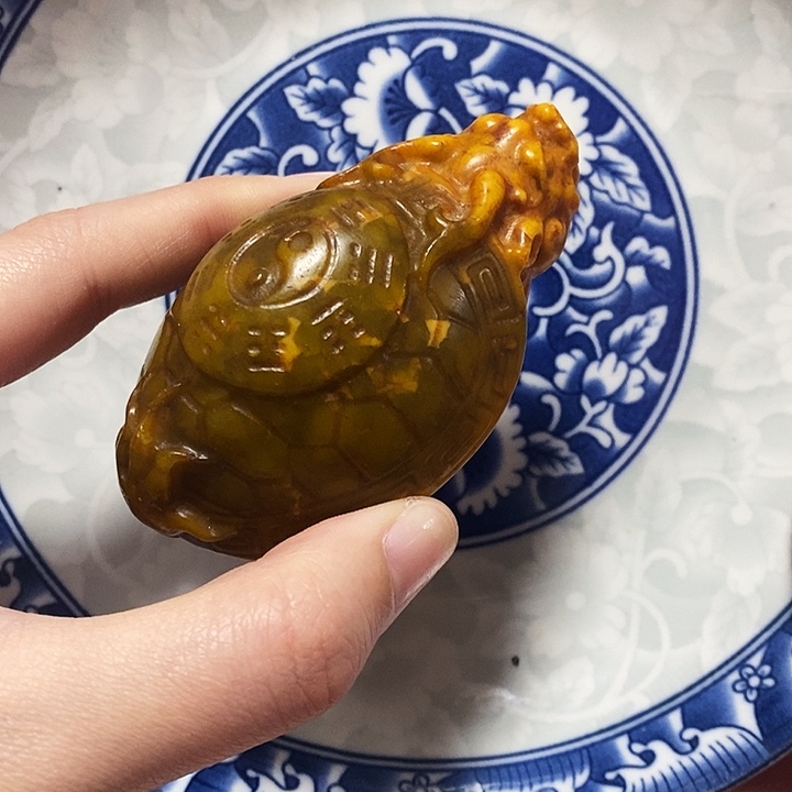 瓷片瓷片 瓷器 摆件1个