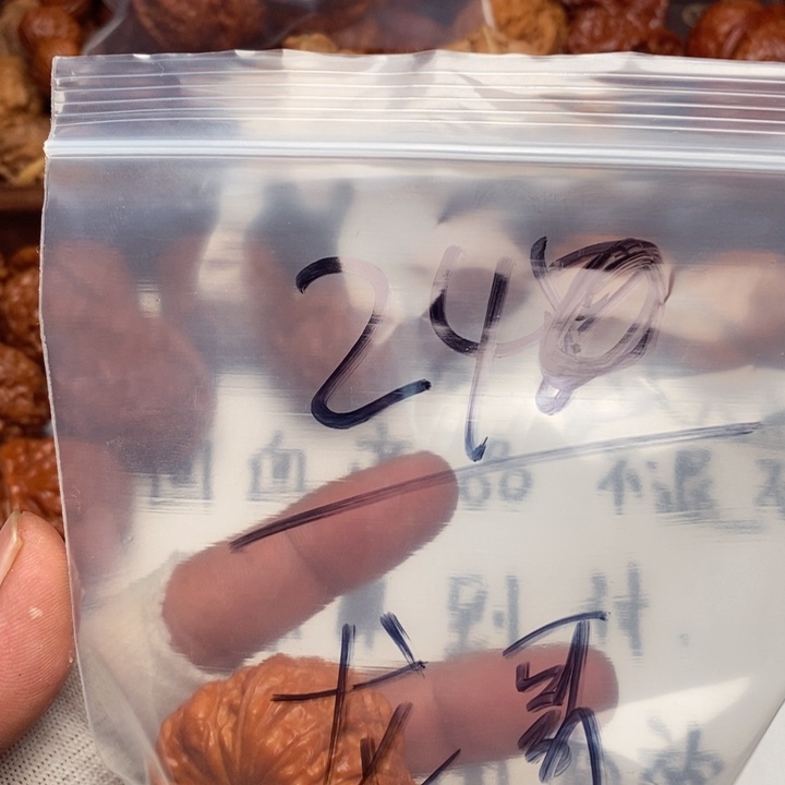 文玩核桃把件龙*哥玉化南瓜墩 不退不换