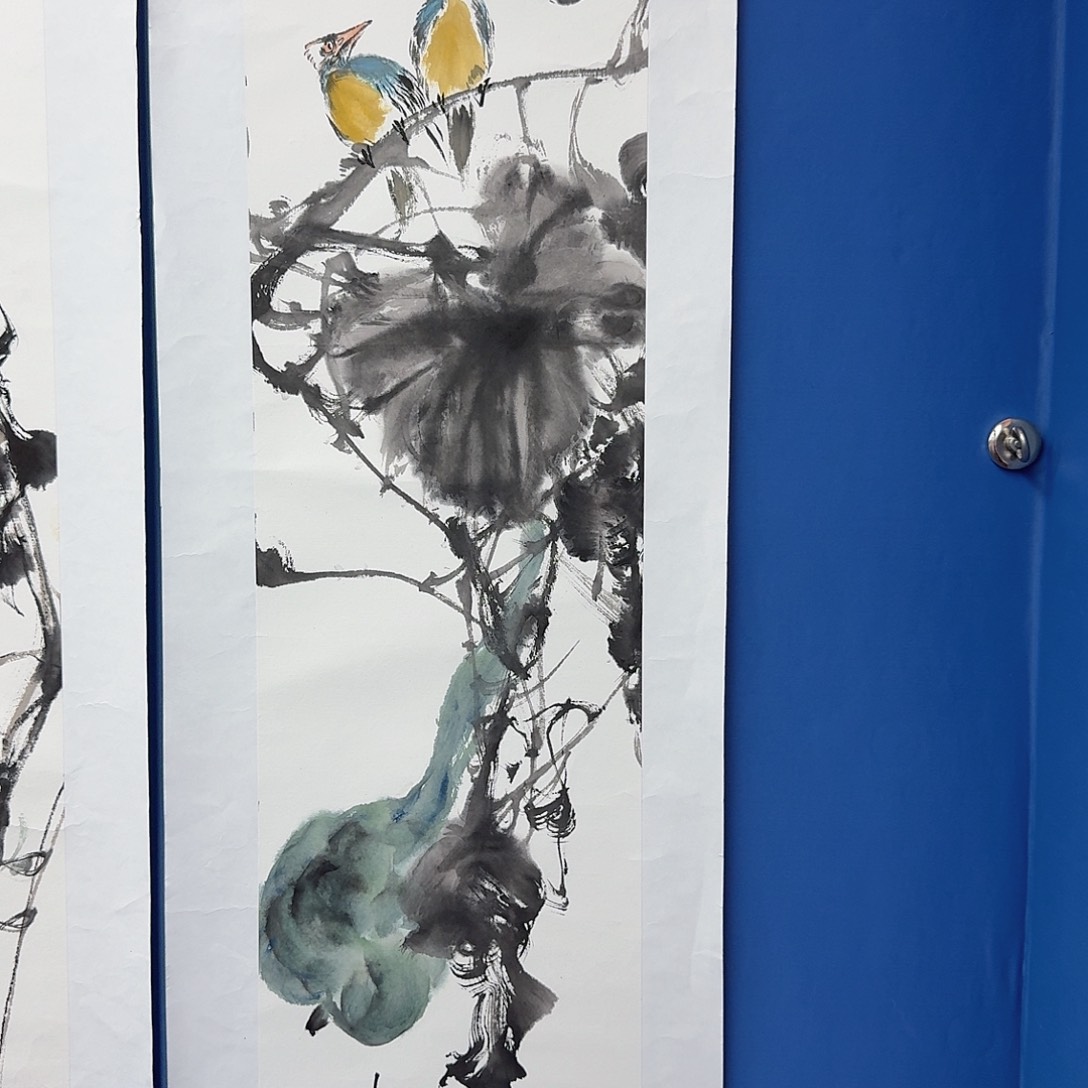 国画多次参加国内外大型