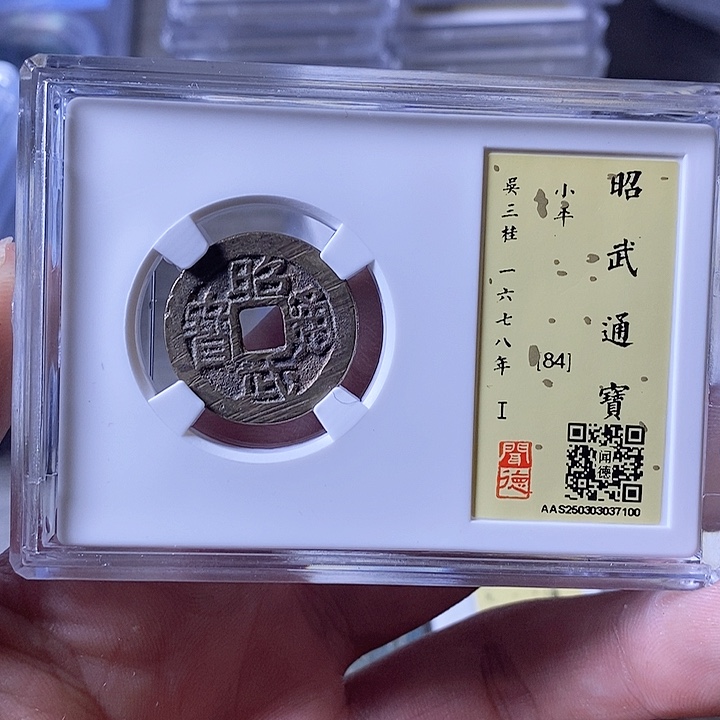 铜A闻博文化昭武通宝