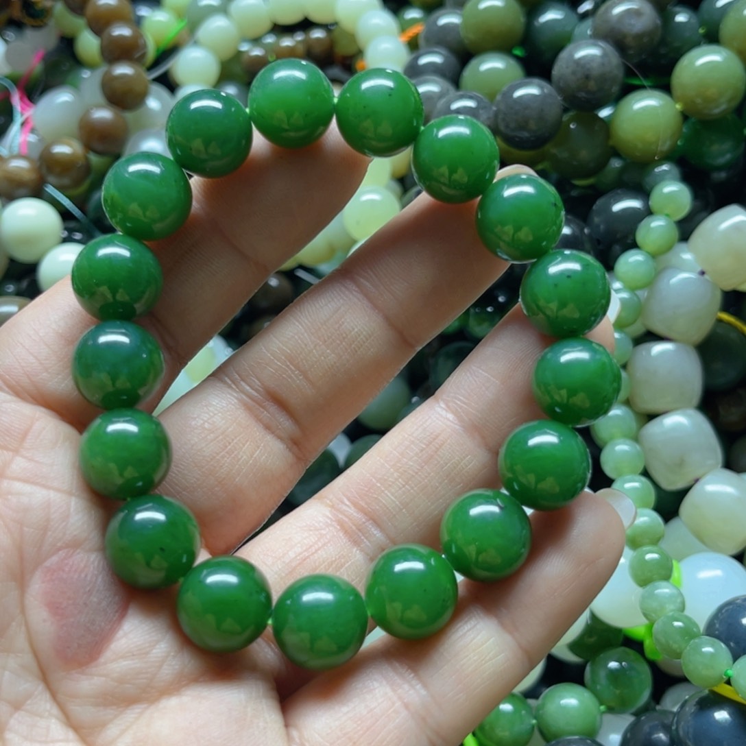 和田玉手链未镶嵌