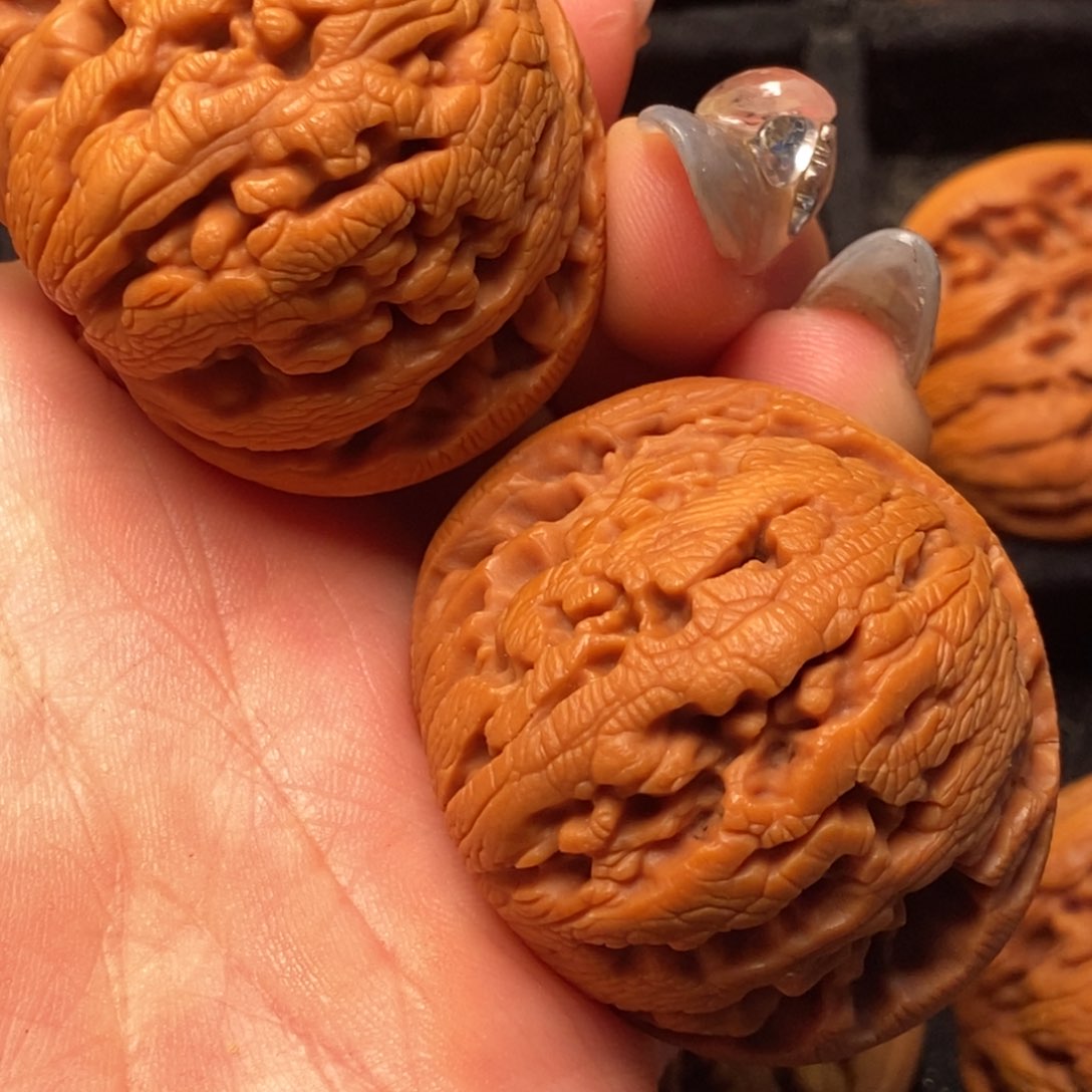 文玩核桃吊坠秦岭山脉核桃