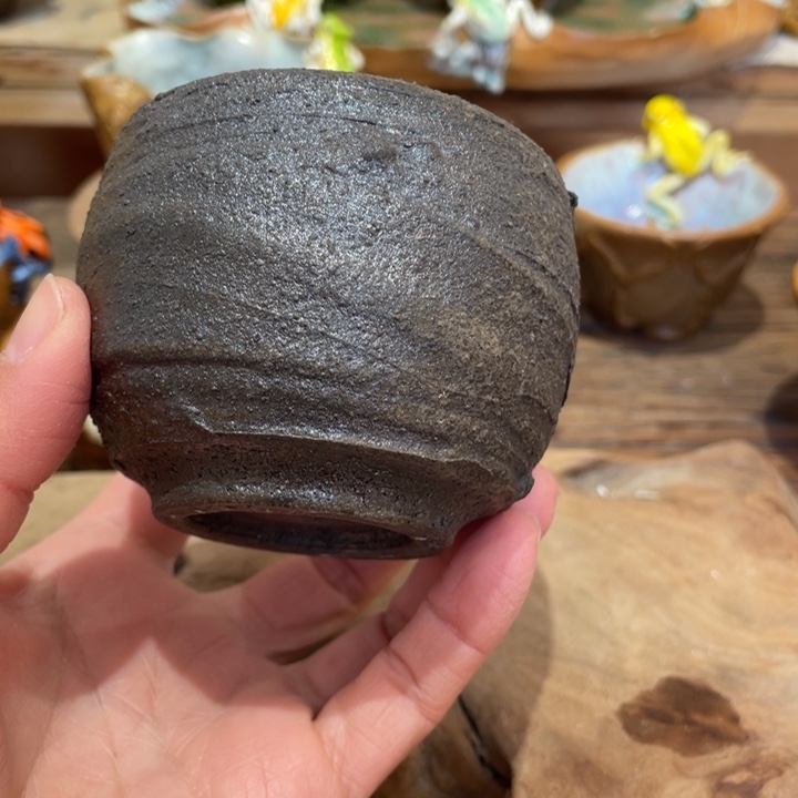 手工制作陶瓷茶杯仿生