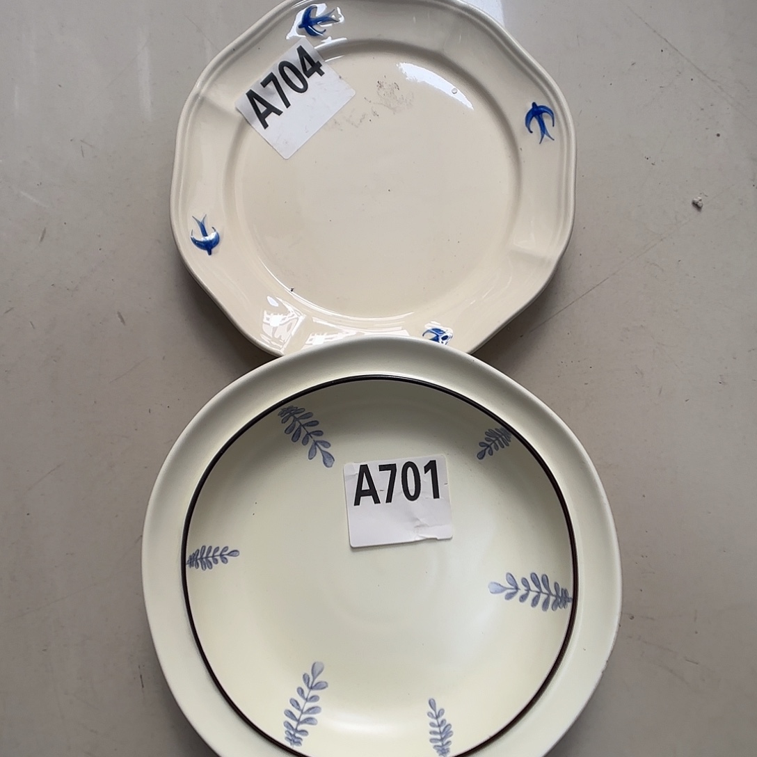 瓷片瑕疵特陶瓷深浅盘