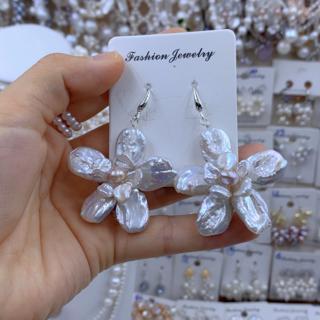 银S925镶嵌淡水珍珠项链