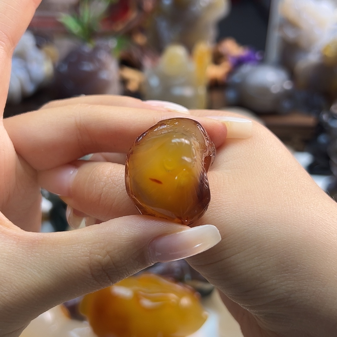 玛瑙/玉髓未镶嵌颈饰