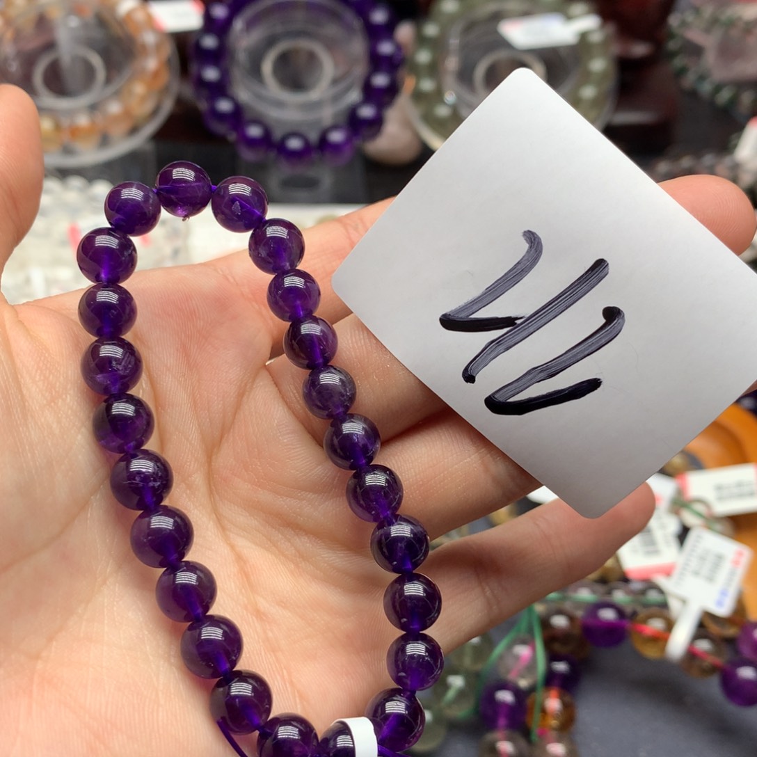 水晶手链未镶嵌天然