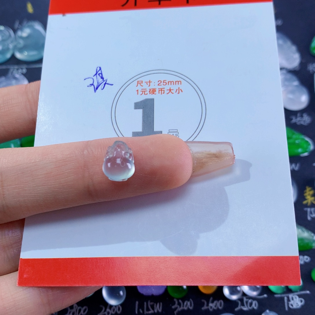 翡翠颈饰未镶嵌金蟾