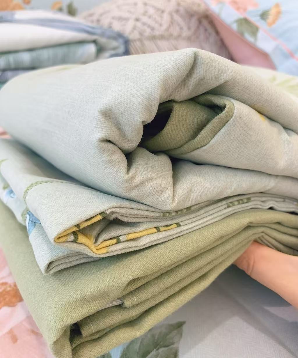 (直播链接）非图片款磨毛棉麻老粗布斜纹床单被罩微瑕介意勿拍被套