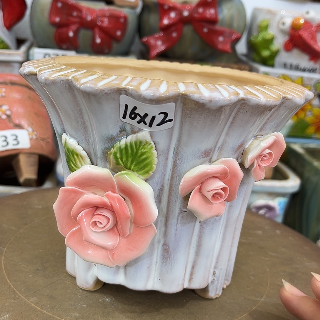 粗陶多肉花盆花盆