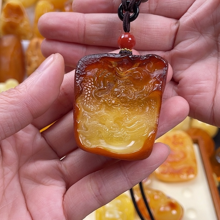 蜜蜡项链未镶嵌29.3克