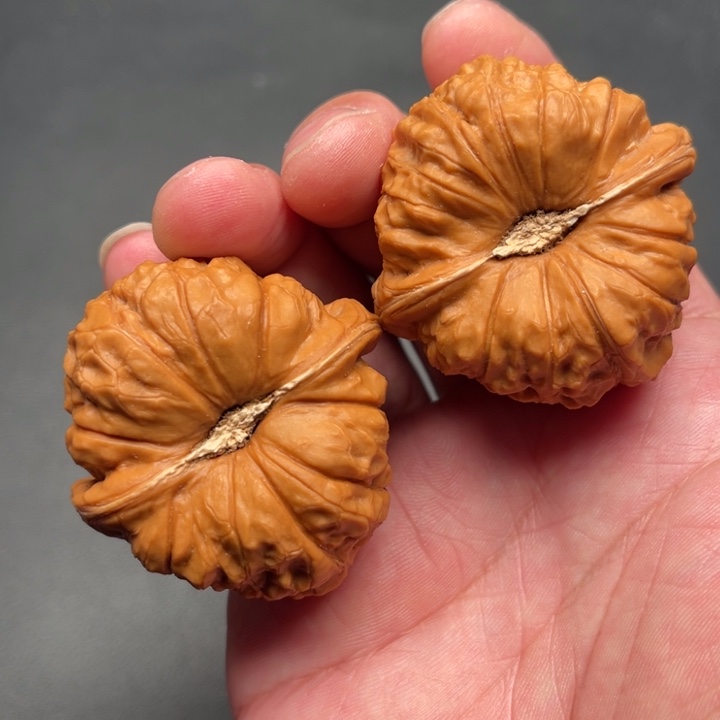 文玩核桃把件南瓜墩