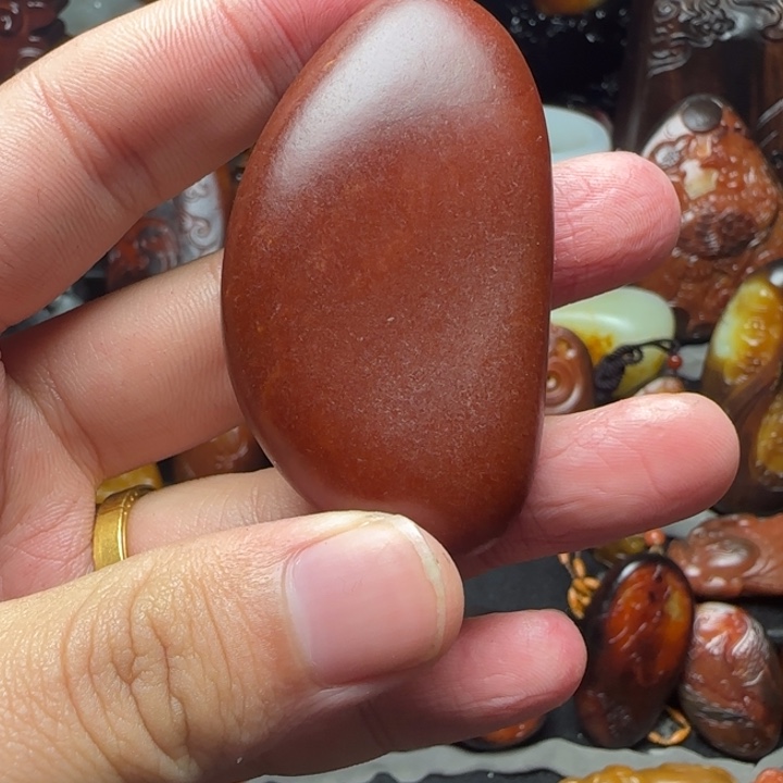 和田玉挂件未镶嵌掉****空