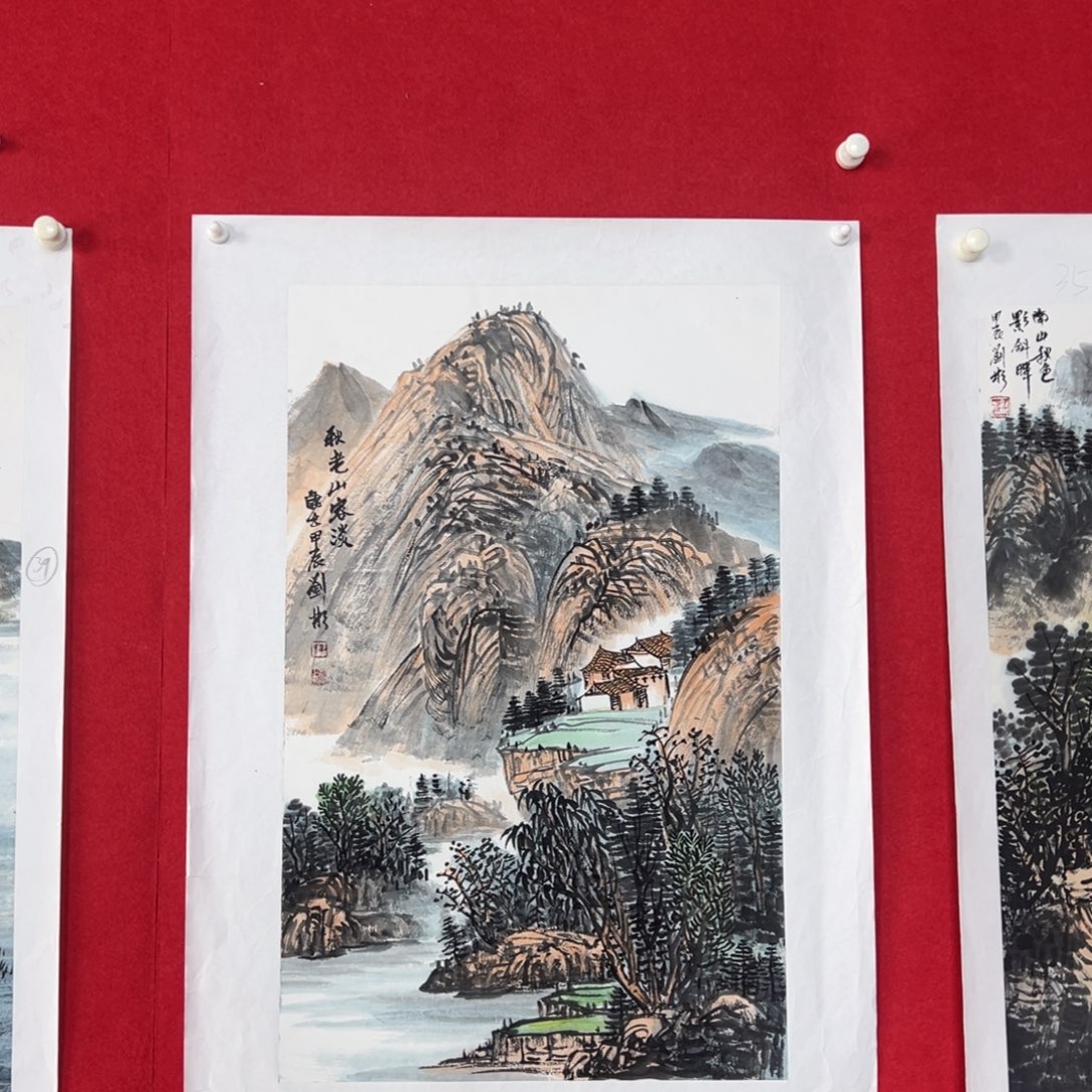 国画绘画国画作品