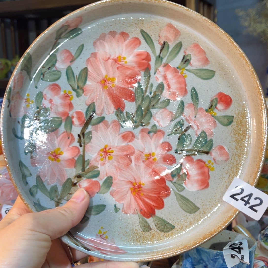 杯素浅陶瓷手工手绘