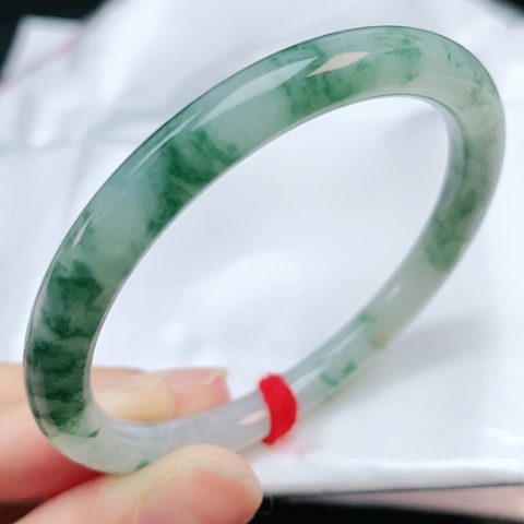 未镶嵌手镯翡翠51圆条882486